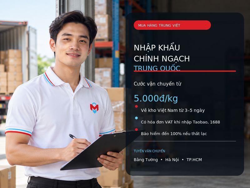 dịch vụ nhập khẩu chính ngạch